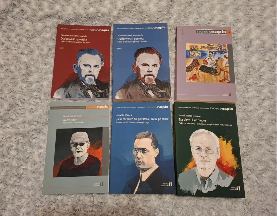 Książki literaturoznawstwo - książki nowy napis