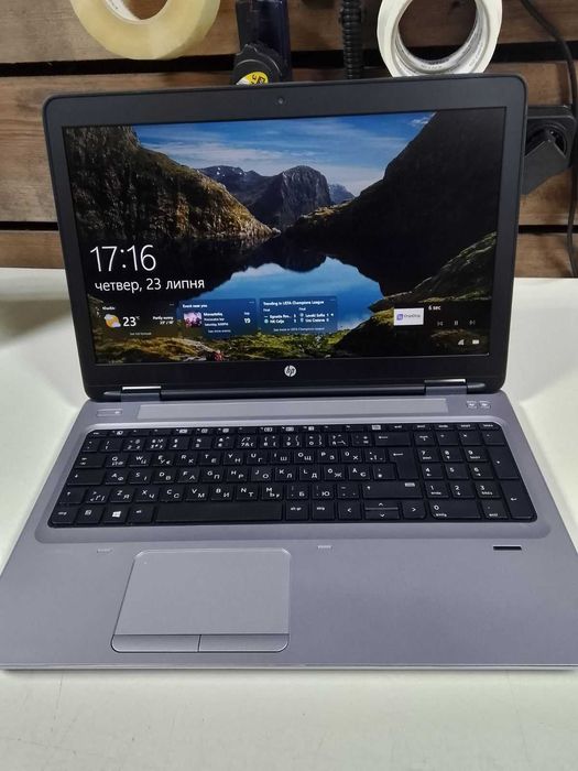 Б/У 15.6" HP Probook 650 G3: Intel Core i5-7200U, DDR4 8 GB, SSD 256 GB, Intel HD, IPS, Full HD