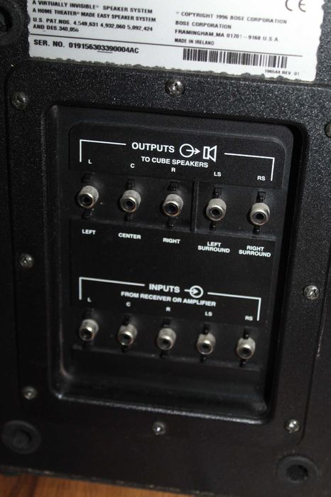 BOSE ACOUSTIMASS 6 HOME Subwoofer pasywny Wysyłka