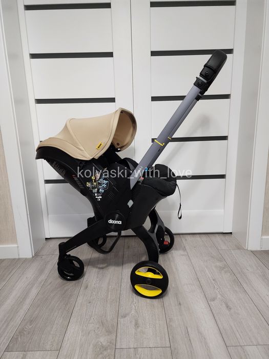 Автокрісло-коляска Doona I оновлена модель sahara beige Дуна