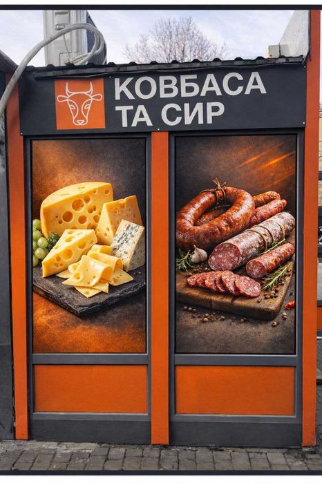 Широкоформатная печать. Баннер. Банер. Пленка.Монтаж. Мимоход. Вывеска