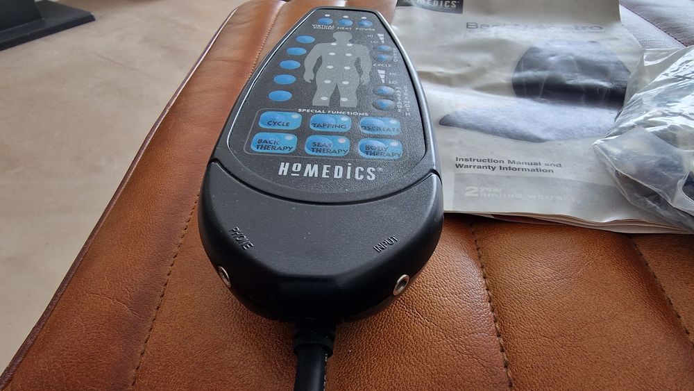Massajador Homedics BackMaestro assento
