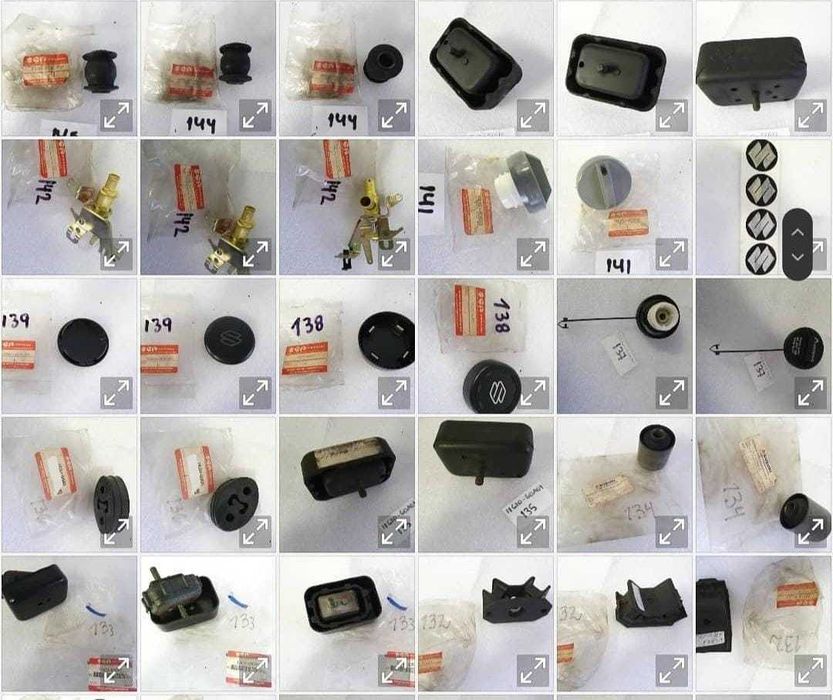 MATERIAL SUZUKI - SANTANA Samurai, Vitara, Grand Vitara, Jimny ORIGEN