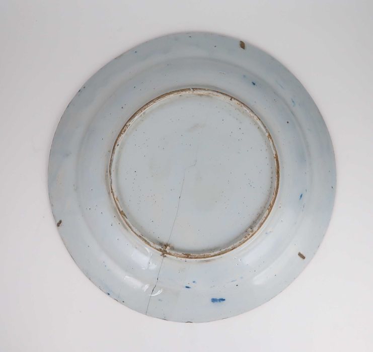 Prato em faiança antiga Séc. XVII/XVIII