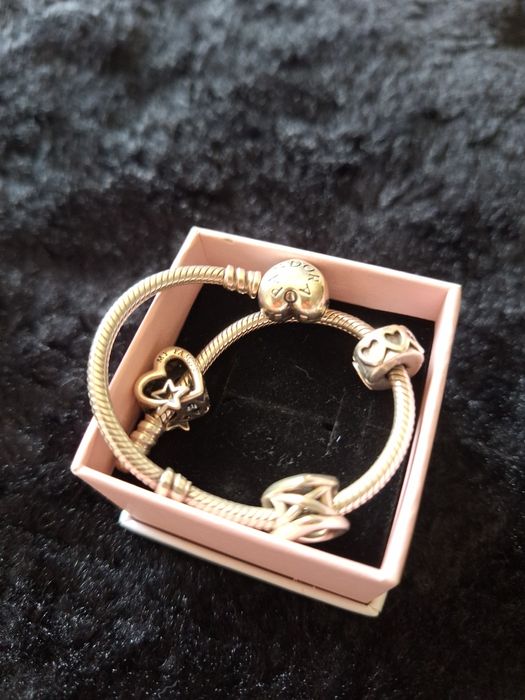 Pulseira Pandora Genuína, acompanhada de Caixa Original.