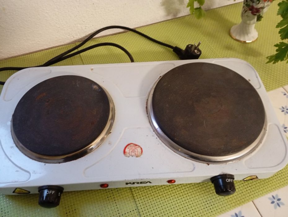 VENDIDA - Placa elétrica 2 bicos