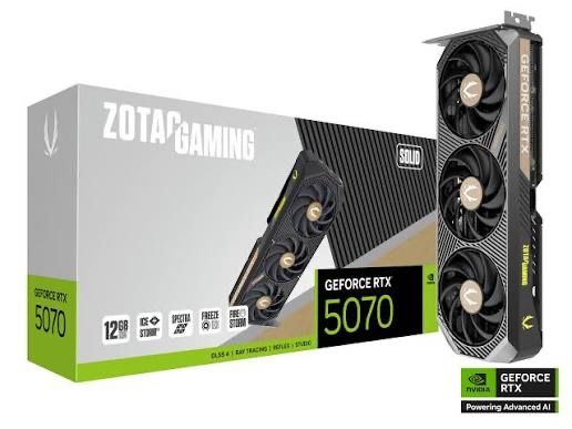 RTX 5070 Zotac 12GB