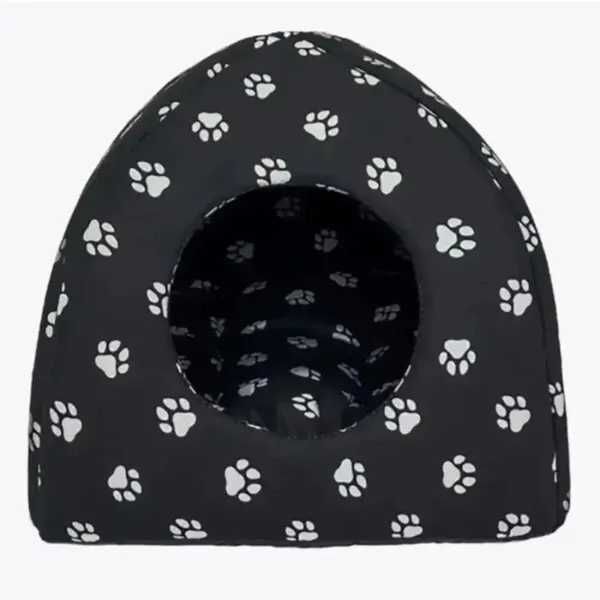 Мягкий домик для собак и кошек с подушкой внутри, размер 34×40 см