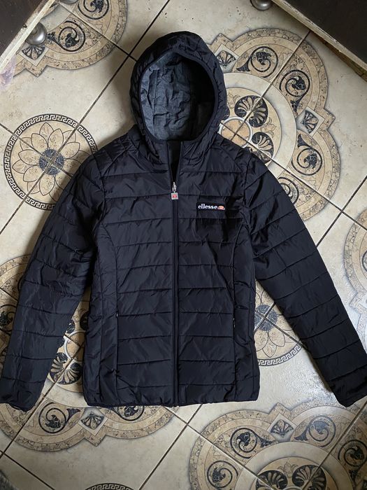 Женская двухсторонняя куртка микропуховик демисезонная Ellesse Italy