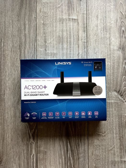 Linksys AC1200 Plus router WiFi dual band gigabit EA6350