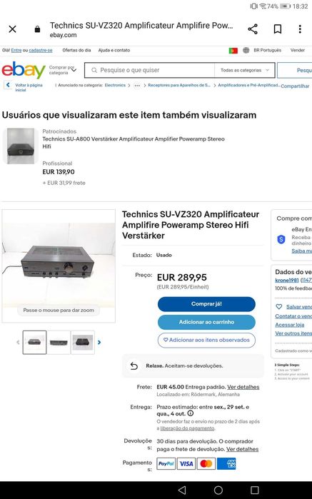Technics SU-VZ320
