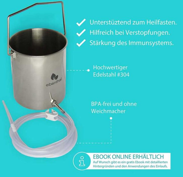 Zestaw Do Czyszczenia Jelita Grubego Premium Stal NIerdzewna