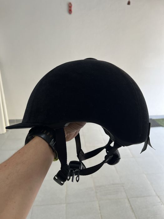 Botas Equitação Horze - Tamanho 37 + Toque  de equitação em veludo