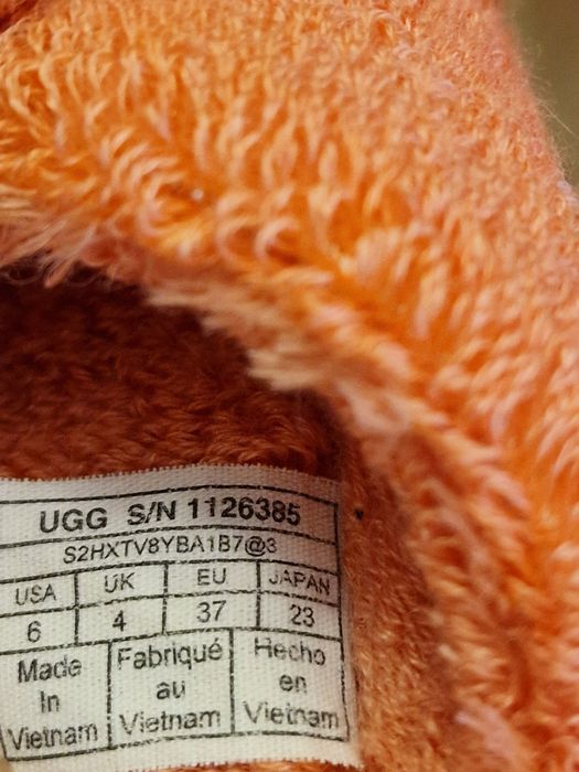 Тапочки Ugg Fuzz Sugar оригінал розмір 37