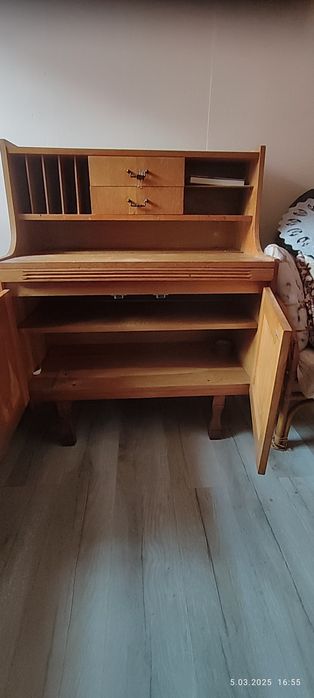 Sekretarzyk lata 50, lity dąb