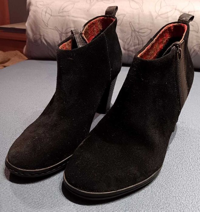 Skórzane botki Tommy Hilfiger