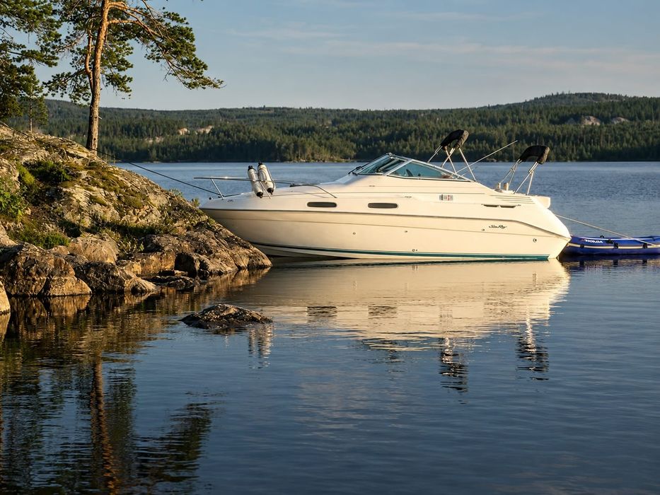 Sea Ray 230 Sundancer jacht motorowy łódź Okazyjna cena