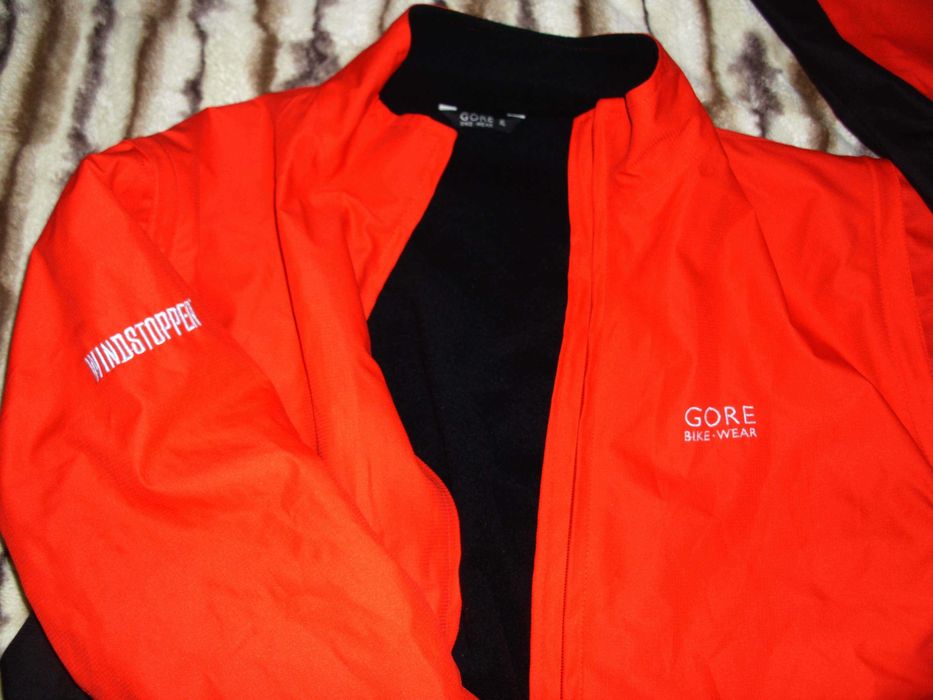 kurtka WINDSTOPPER Gore Bike Wear rowerowa XL odpinane rekawy