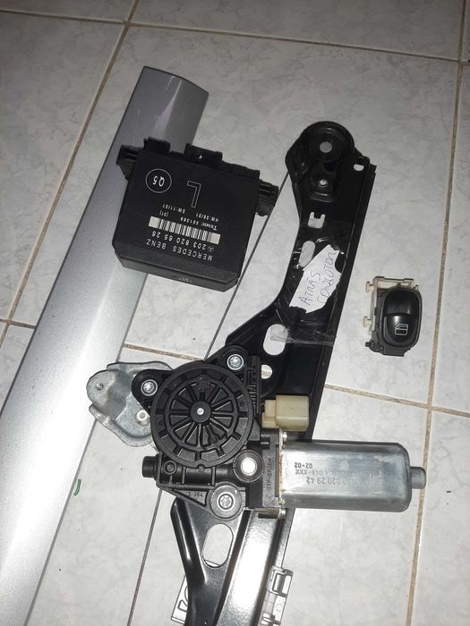 Elevador vidros mercedes w203 BMW E46 puxador friso temic