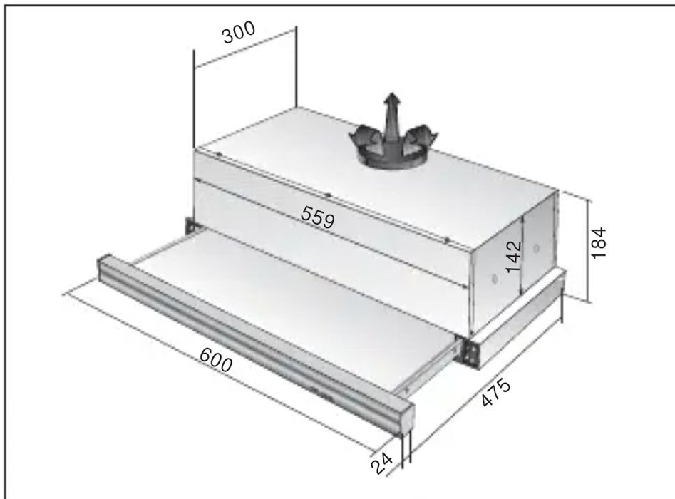 Exaustor Teka CNL 2002 encastrar