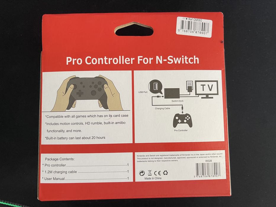 Comando Pro Nintendo Switch Braga (São José De São Lázaro E São João Do ...
