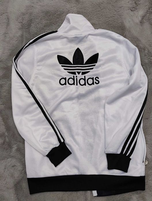 Bluza sportowa Adidas, biała, nowa, bez metki, rozm. M,