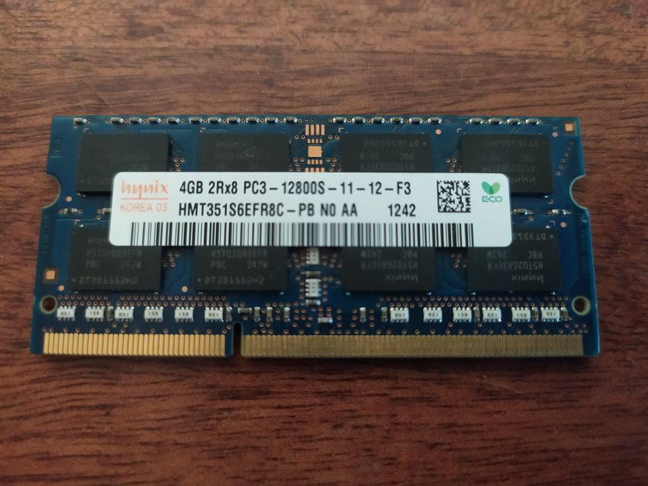 Операт. пам'ять DDR3 4Gb для ноутбука