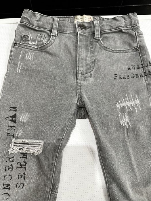 Джинси Zara, сірі, розмір 98-104