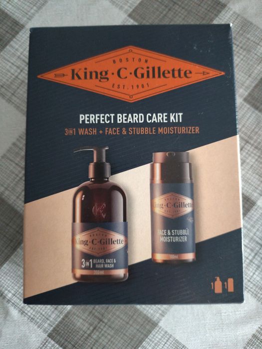 King c gillette conjunto barba