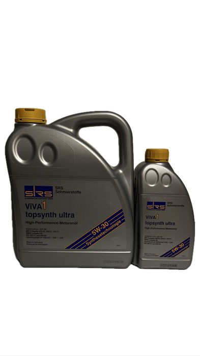 Моторна олива преміум-класу SRS ViVA 1 Topsynth Ultra 5W-30 5L