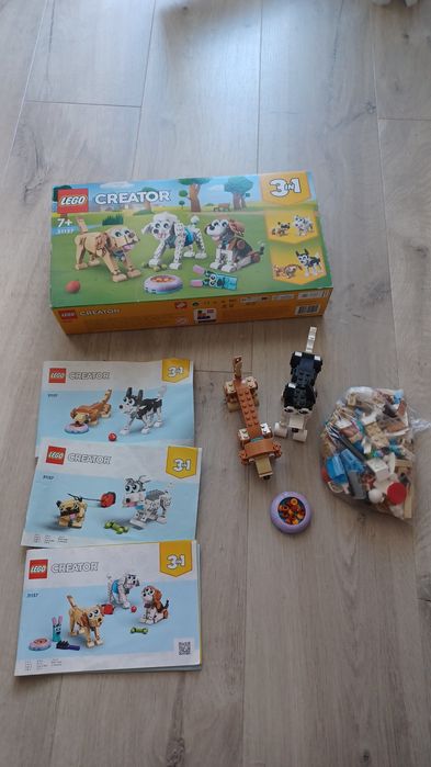 Lego creator pieski 3w1 31137