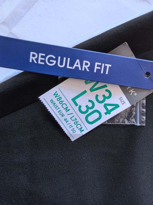 Eleganckie spodnie męskie Primark - nowe rozmiar W34 L30