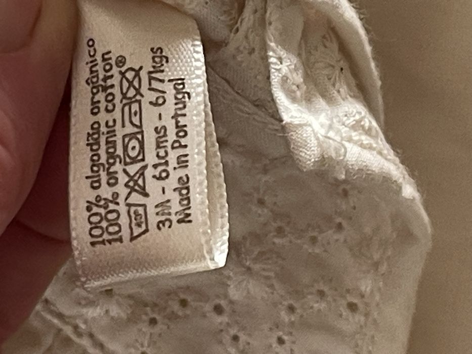 NaturaPura original vestido de batizado