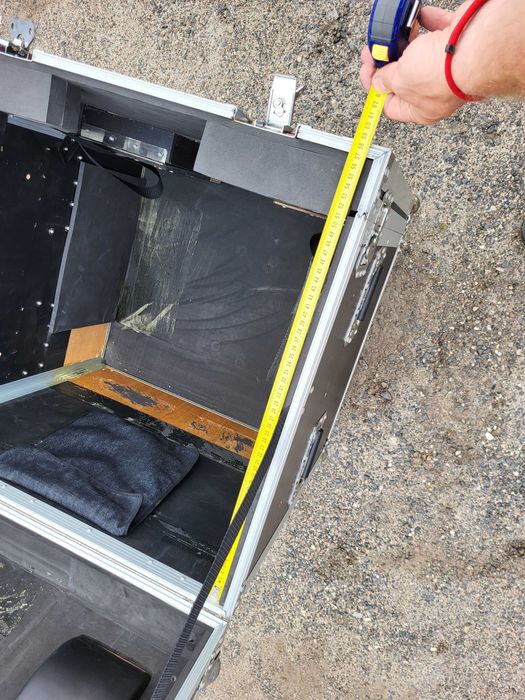 57x50x57 koła Case, flightcase kejs flight case