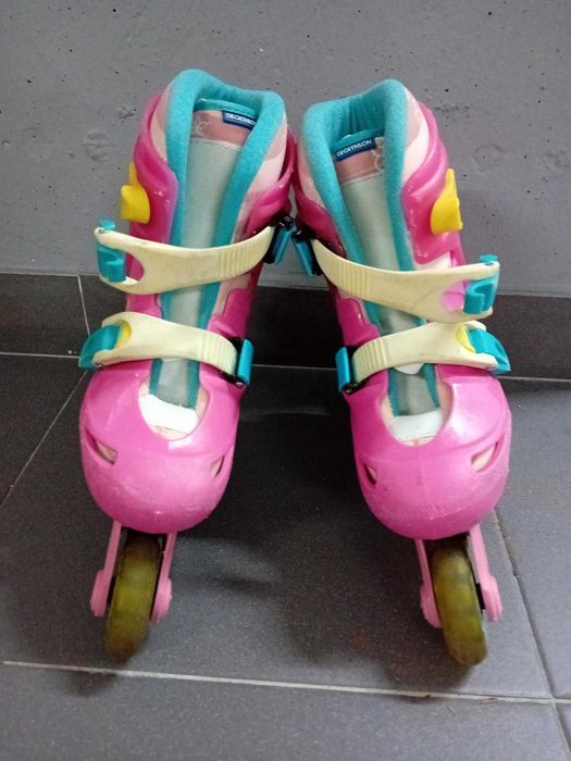Patins em linha criança - 5 a 8 anos (tam 26-29)