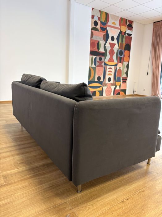 SÖDERHAMN Sofa 3-osobowa, Tallmyra średnioszary IKEA
