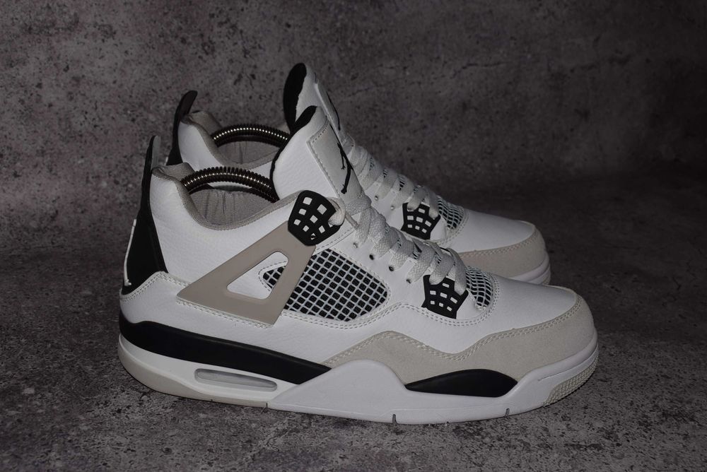 Air Jordan 4 Military Black (Мужские Кроссовки Джодан Nike retro 1 6 )