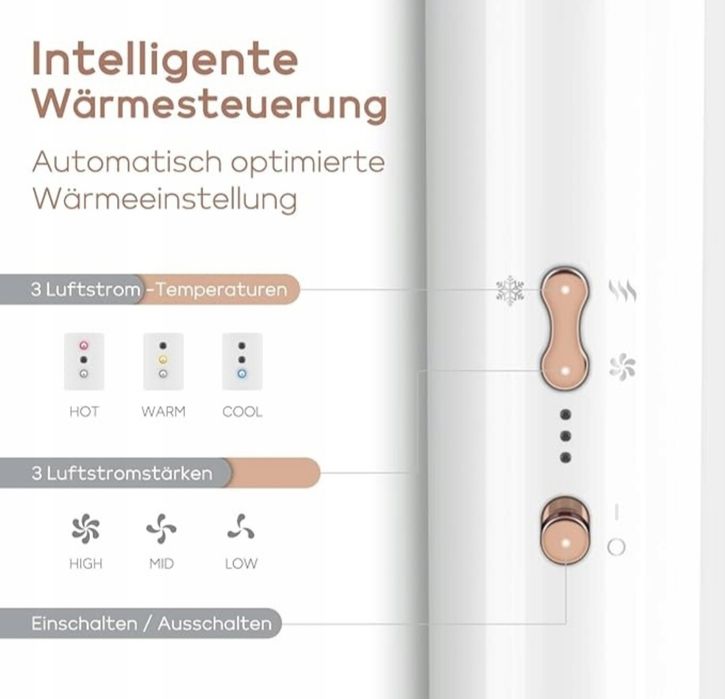 Suszarka Szczotka fryzjerska do modelowania, Parwin Pro Beauty