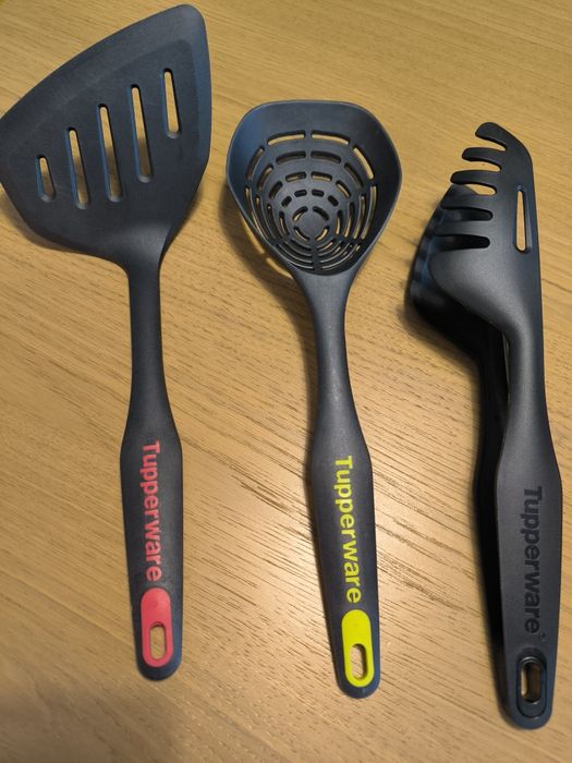 Utensílios da Tupperware