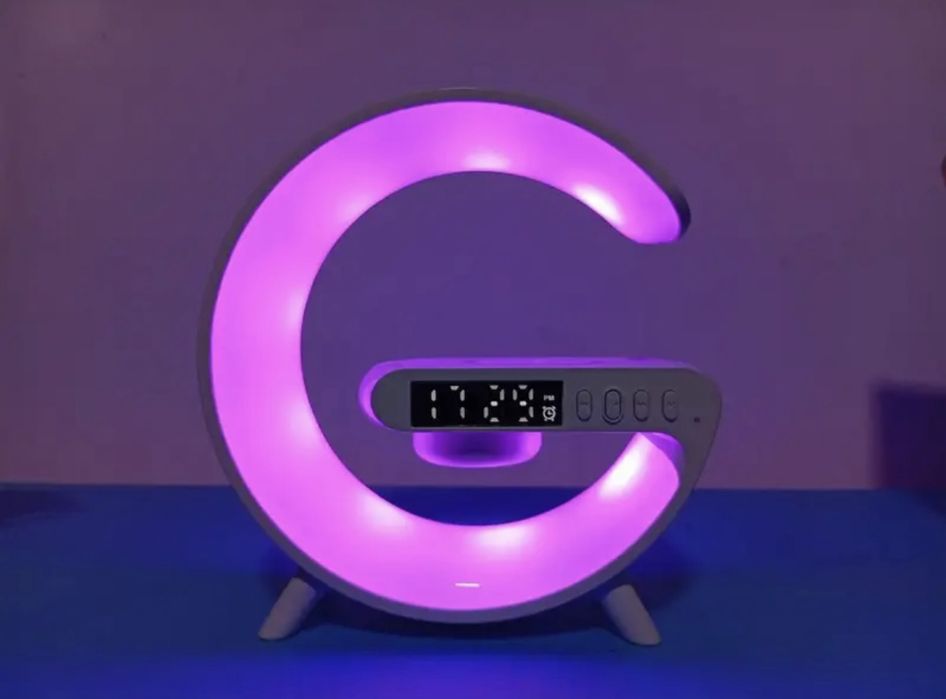 ІДЕАЛ ПІД ЧАС БЛЕКАУТІВ!! Лампа,зарядка, годинник та колодка в одному