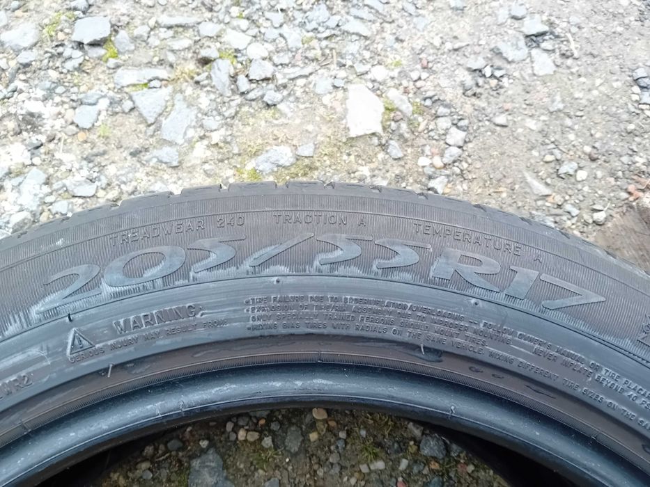 Opony 205/55/17 Michelin bieżnik 5mm F-VAT