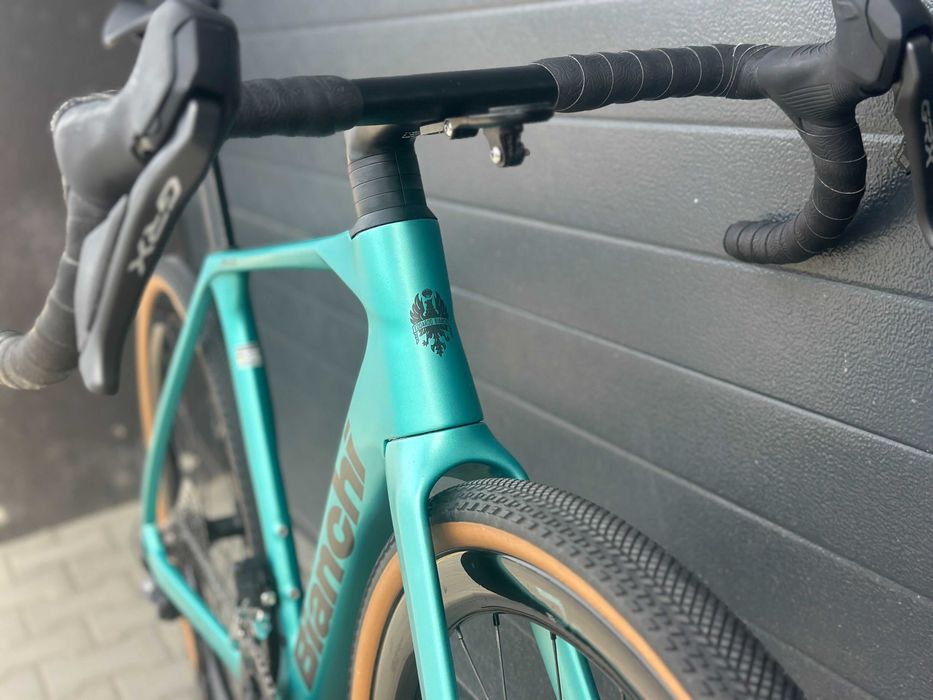 Rower gravelowy Bianchi Impulso RC rozmiar M GRX di2