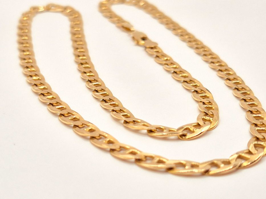 JAK NOWY! Złoty łańcuszek 585 (14K) 61cm GUCCI