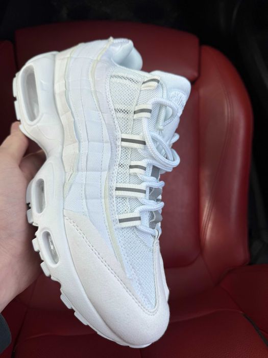 (ОПЛАТА ПІСЛЯ ОГЛЯДУ)Nike Air Max 95 x CDG White Найк Аір Макс 95