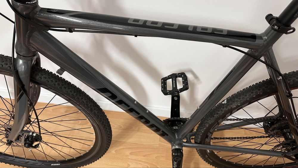 Rower gravel Accent aluminium r56 piękny szybki tarczowki  XC