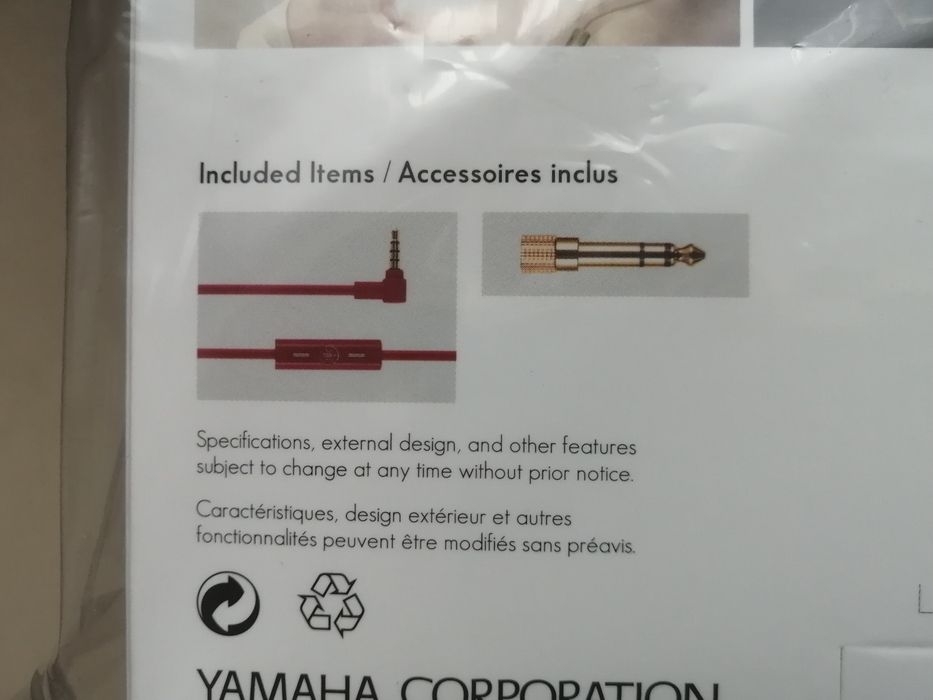 Nowe słuchawki Yamaha