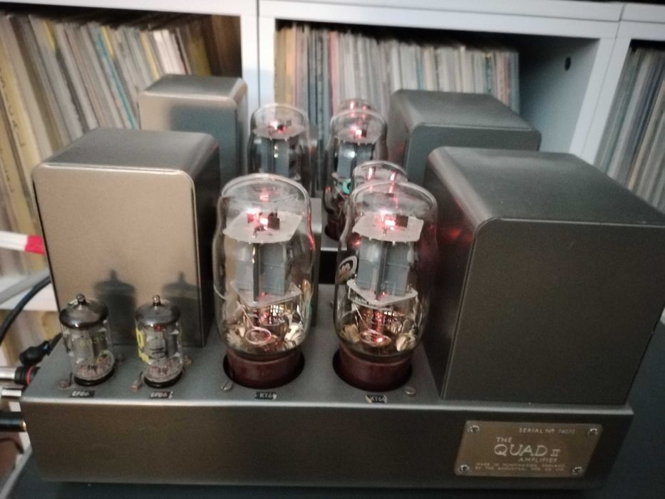 QUAD II amplificadores à Válvulas