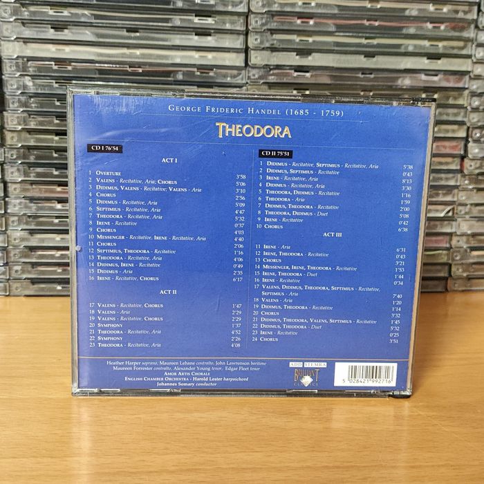 Handel Theodora Double CD64729904880001123