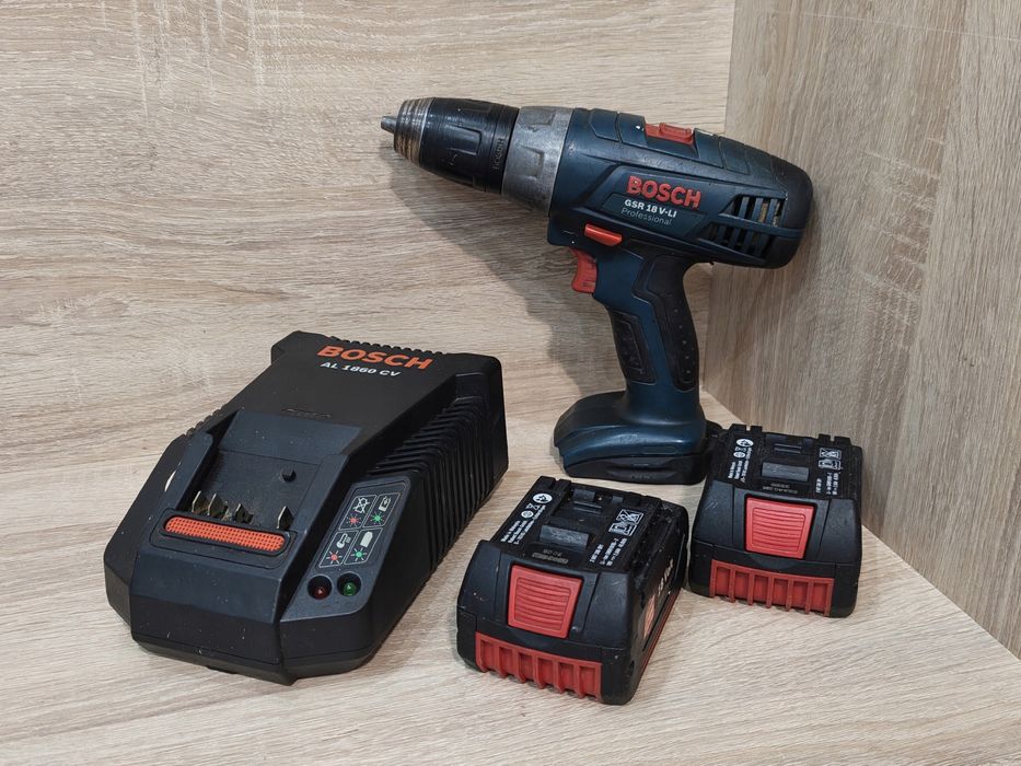 Wkrętarka akumulatorowa bosch gsr 18v-li