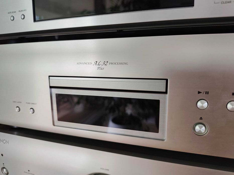 Denon DCD-1600NE, odtwarzacz CD, kolor srebrny, stan bardzo dobry